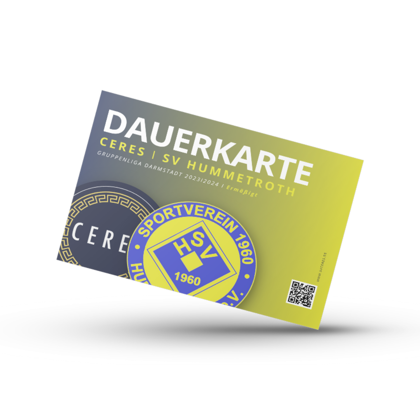 DAUERKARTE ERMÄSSIGT