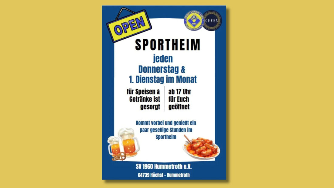 Neues Highlight im Sportheim.